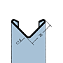 Kantenschutzprofil (runde Kante, R = 4 mm)
