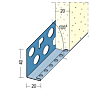 Sockelprofil für den Innen- und Außenputz (20 mm)