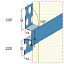 Dehnungsfugen-/ Überhangprofil für den Innen- und Außenputz (ab 14 mm)