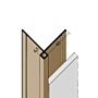 Kantenprofil ohne Schnittkantenüberdeckung PVC (6,5 mm)