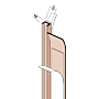Anputzleiste mit Schattenfuge für den Innenputz (6 mm)