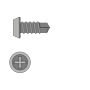 Blechschraube mit Linsenkopf C3-C5 universal (3,8 x 11,1 mm)