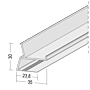 LED Schiene Sunrise weiß (2000 mm)