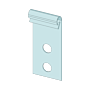 Abhängekralle (Flanschdicke 2-3 mm)
