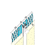 Bewegungsfugenprofil für den Innen- und Außenputz (ab 14 mm, Fläche)