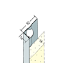 Abschlussprofil für den Innen- und Außenputz (ab 14 mm)