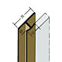 Fugen-H-Profil vertikal PVC (6,5 mm)