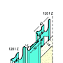 Dehnungsfugenprofil für den Innenputz (ab 14 mm)